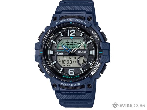 RELOGIO CASIO G-SHOCK SPORT WSC1250 FISHING AZUL. - Imagem 2