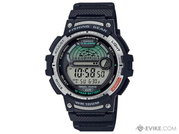 RELOGIO CASIO SPORT WS1200H FISHING BLACK - Imagem 2