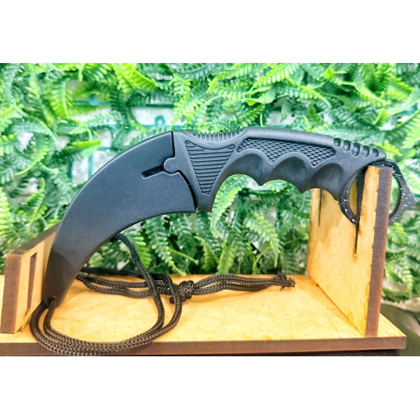 FACA KARAMBIT PRETA D86 - Imagem 2