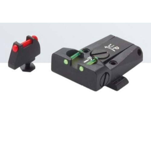 CONJUNTO DE MIRAS AJUSTÁVEIS DE FIBRA ÓPTICA LPA GLOCK