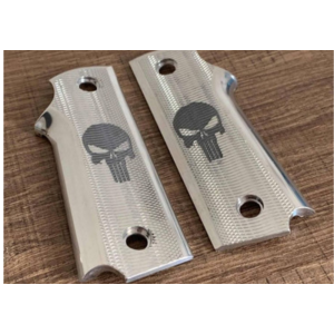 PAR DE TALAS IMBEL GC - ALUMINIO ANODIZADO PRATA XODO