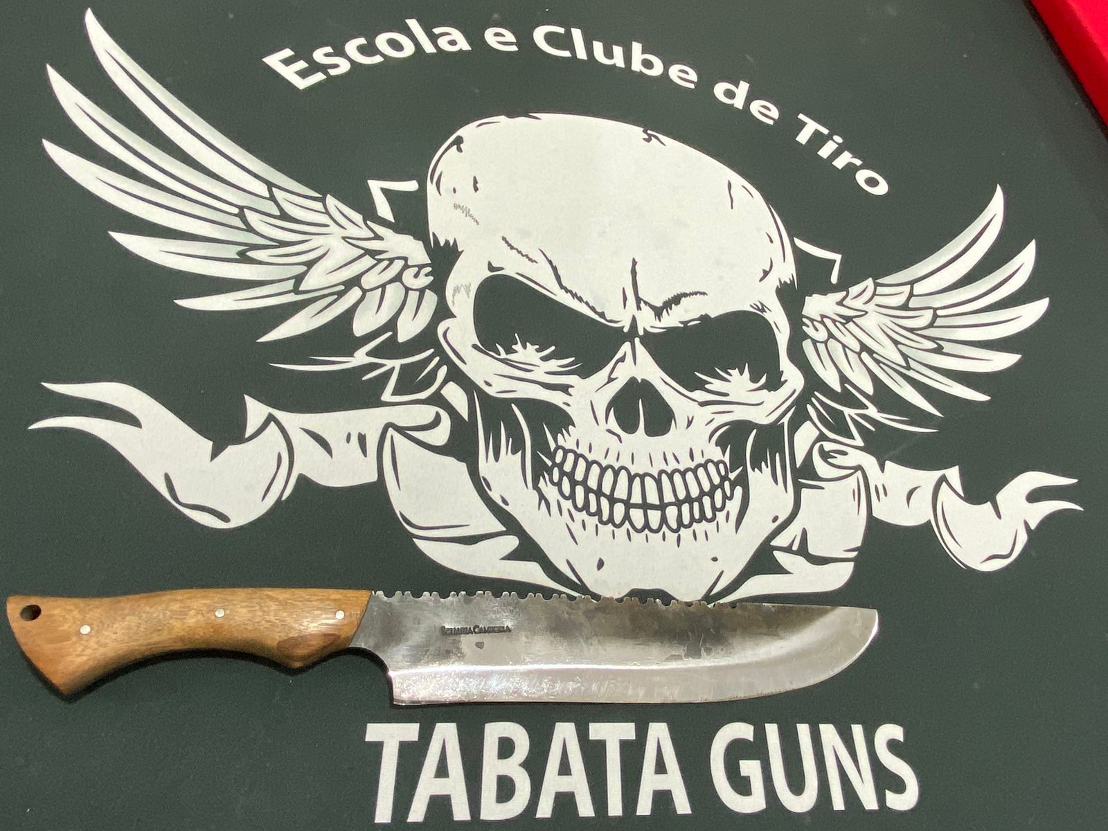 FACA FILETEIRA ACO CARBONO MADEIRA FULLTANG.