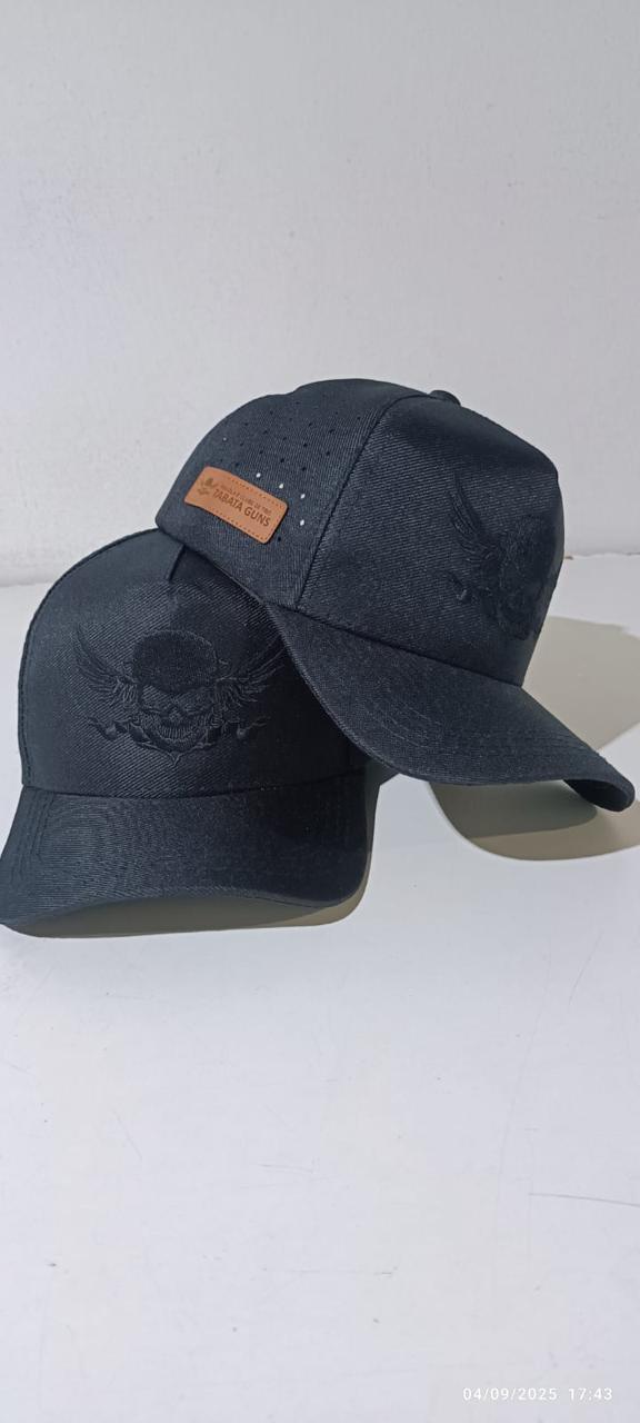 Boné Tabata guns PRETO logo preto. - Imagem 2