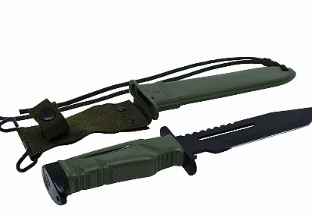 Faca Commander Bélica - verde.