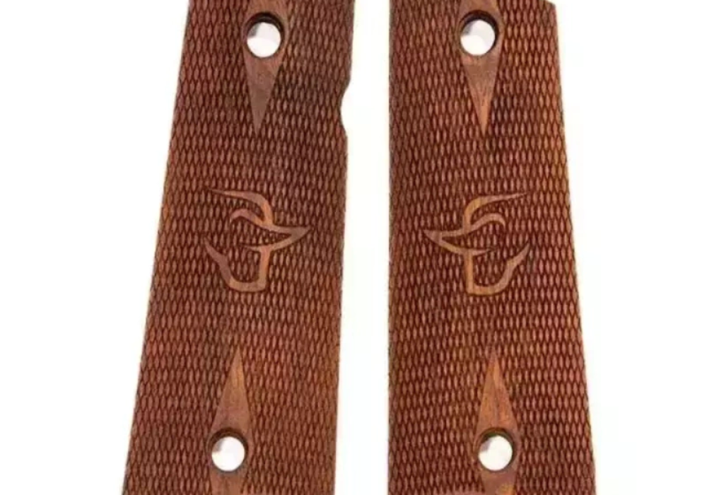 MBT Empunhadura PT 1911 FULL LOGO TAURUS COM DIAMANTES. - Imagem 3