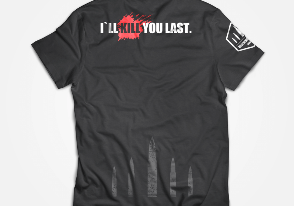 CAMISETAS BROTHERS IN ARMS I LIKE YOU. - Imagem 2
