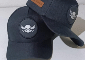 Boné Tabata guns PRETO logo branco.