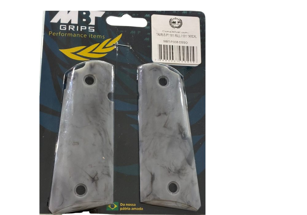 MBT Empunhadura Bold Grip PT 1911 COR: OSSO.