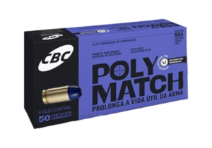 MUNIÇAO CBC .380 POLYMATCH CAIXA C/50.