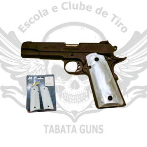MBT Empunhadura Bold Grip PT 1911 CHIFRE CLARO.