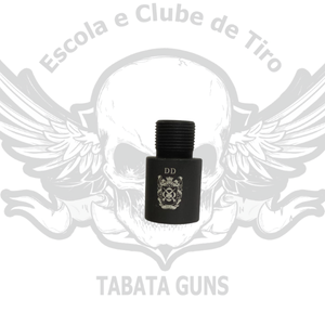 ALONGADOR CANO AIRSOFT 19 x 28 rosca direita X ESQUERDA