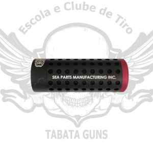SUPRESSOR AIRSOFT 37 x 100 rosca esquerda