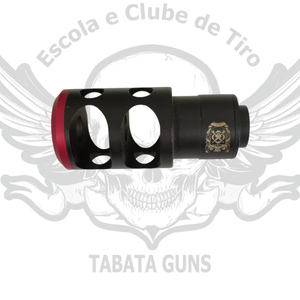 SUPRESSOR AIRSOFT 35 x 80mm rosca esquerda