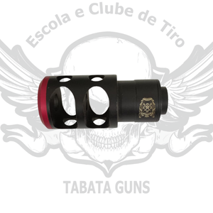 SUPRESSOR AIRSOFT 35 x 80mm rosca esquerda