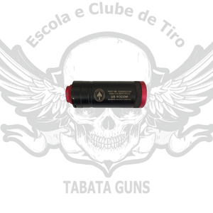 SUPRESSOR AIRSOFT COM FLASH RIDER ROSCA ESQUERDA 100X38